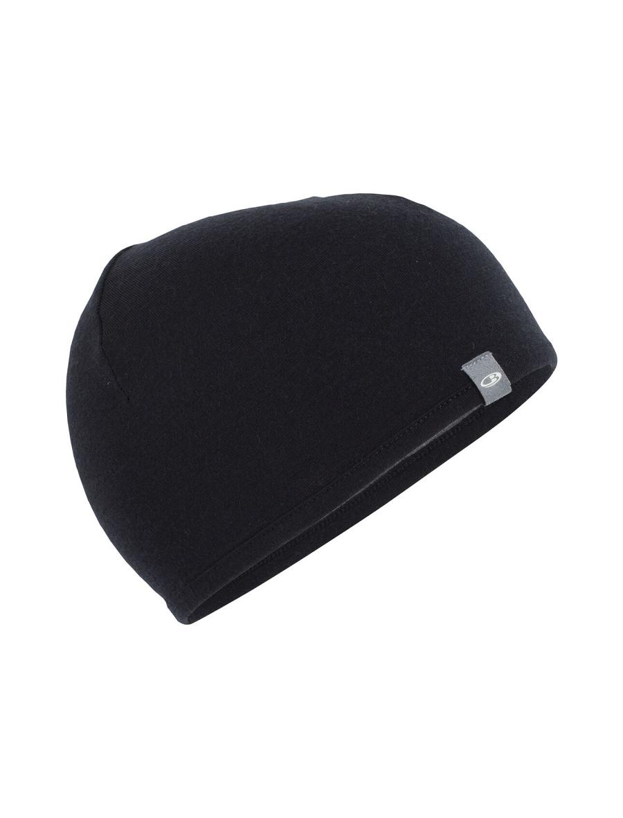 Chapeaux Icebreaker Unisex Merino Pocket Beanie Femme Grise Noir | FR 1490ILHS